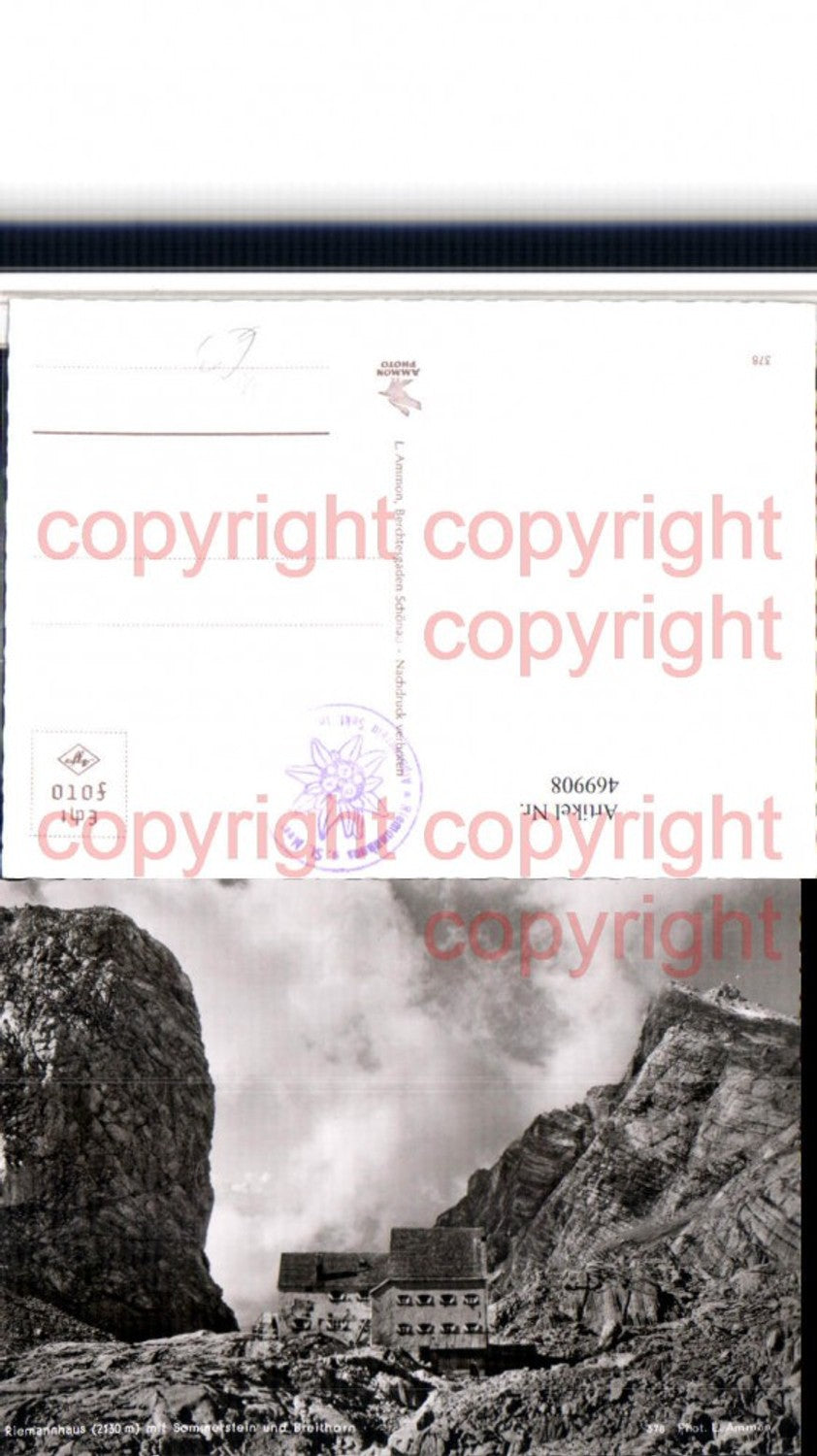 469908,Riemannhaus Berghütte b. Saalfelden m. Sommerstein