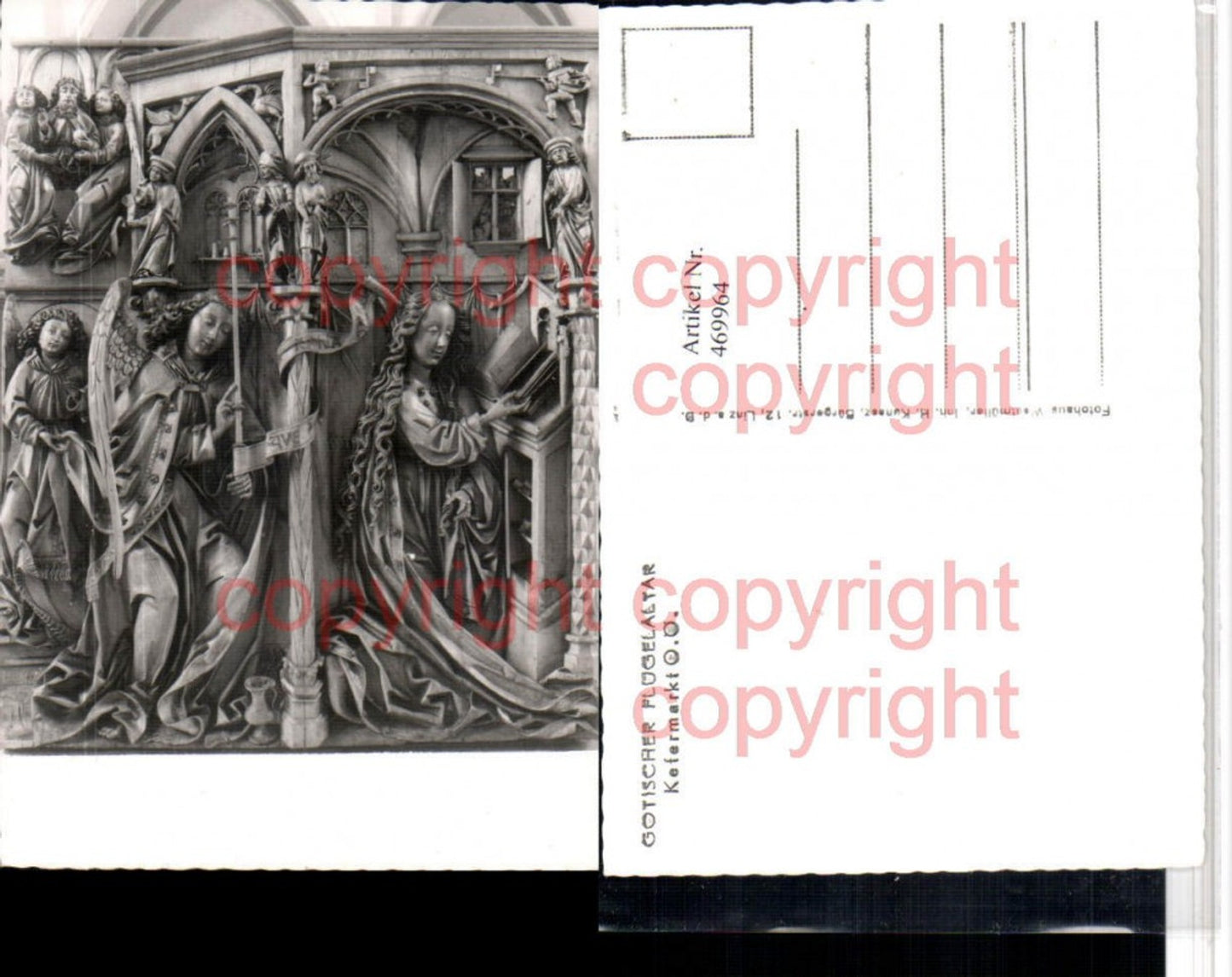 469964,Kefermarkt Kirche Gotischer Flügelaltar Detail