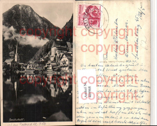 469968,Hallstatt Teilansicht Kirchen
