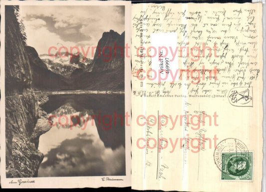 469997,Gosausee See b. Gosau Bergkulisse