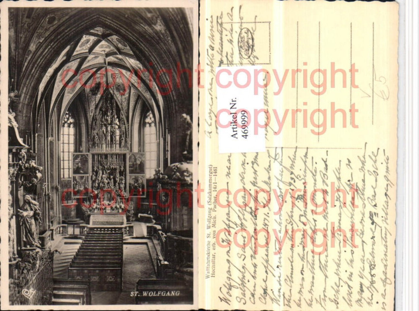 469999,St. Wolfgang Kirche Innenansicht pub Cosy