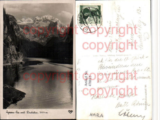 470015,Gosausee See b. Gosau m. Dachstein Bergkulisse pub Cosy
