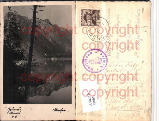 470019,Grünau im Almtal Almsee See Bergkulisse
