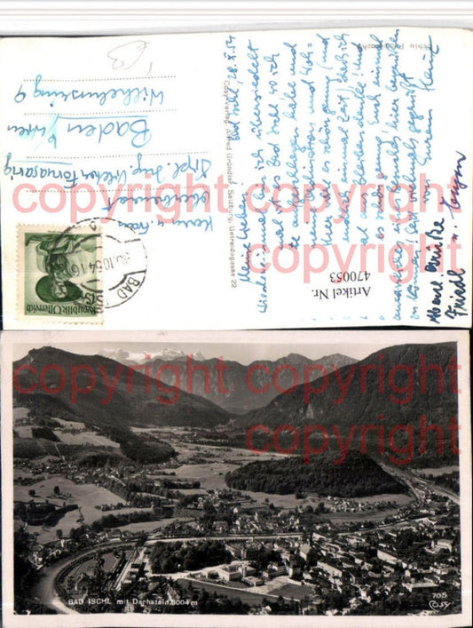 470053,Bad Ischl Totale m. Dachstein Bergkulisse pub Cosy 705