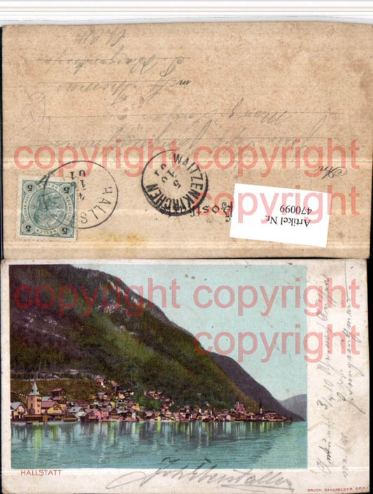 470099,Hallstatt am See Totale pub Senefelder Graz