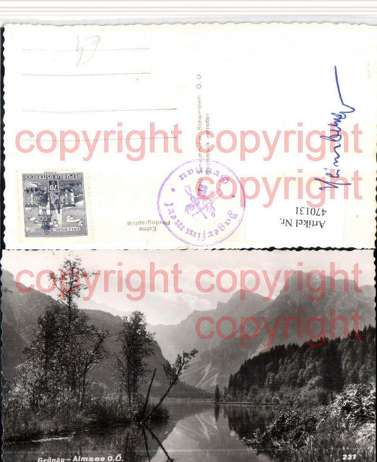 470131,Grünau Almsee See Bergkulisse