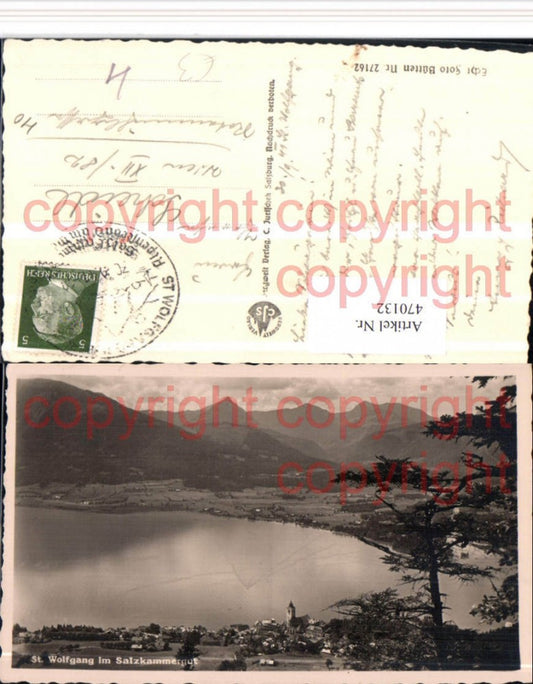470132,St. Wolfgang am See Totale Bergkulisse