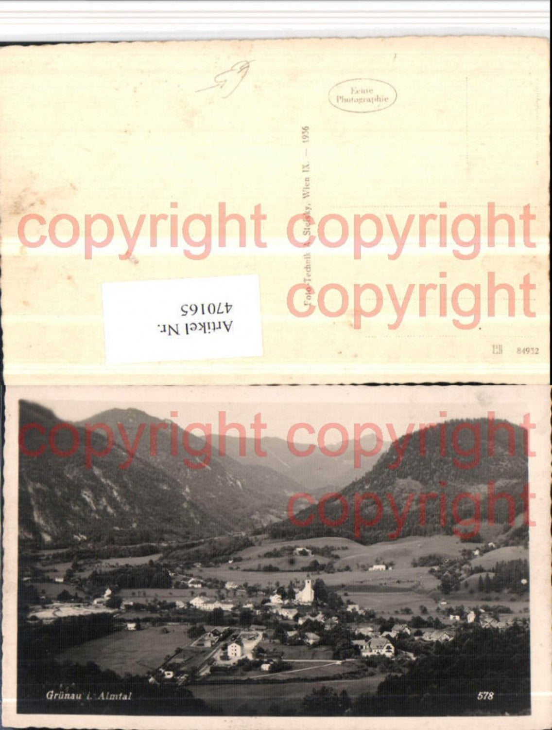 470165,Grünau im Almtal Totale Bergkulisse