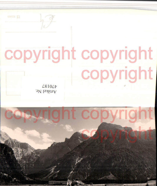 470187,Grünau im Almtal Almsee See Bergkulisse