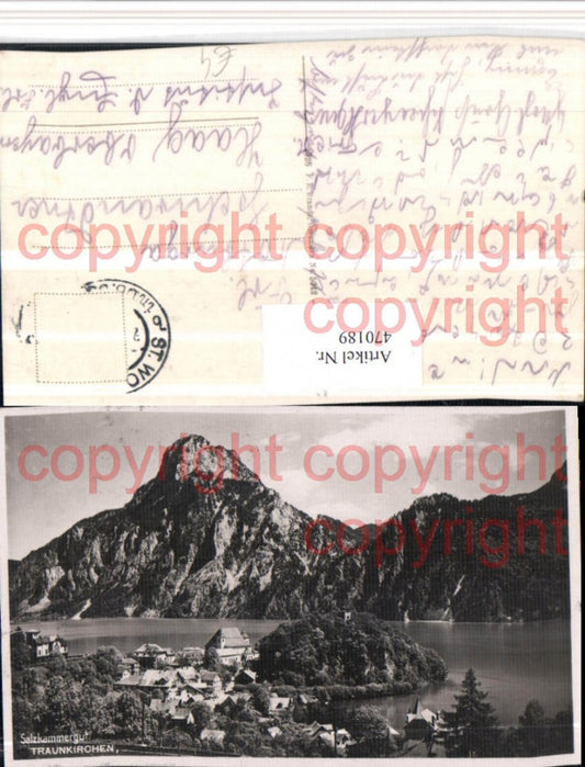 470189,Traunkirchen am See Totale Bergkulisse