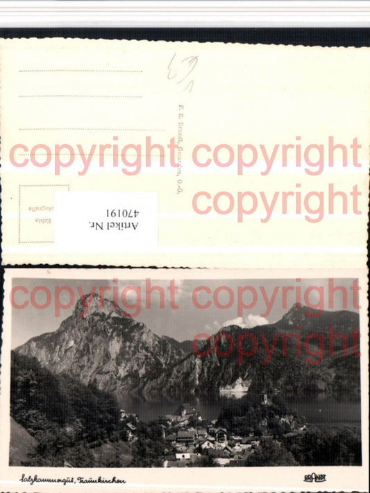 470191,Traunkirchen Totale Bergkulisse pub Brandt 9960