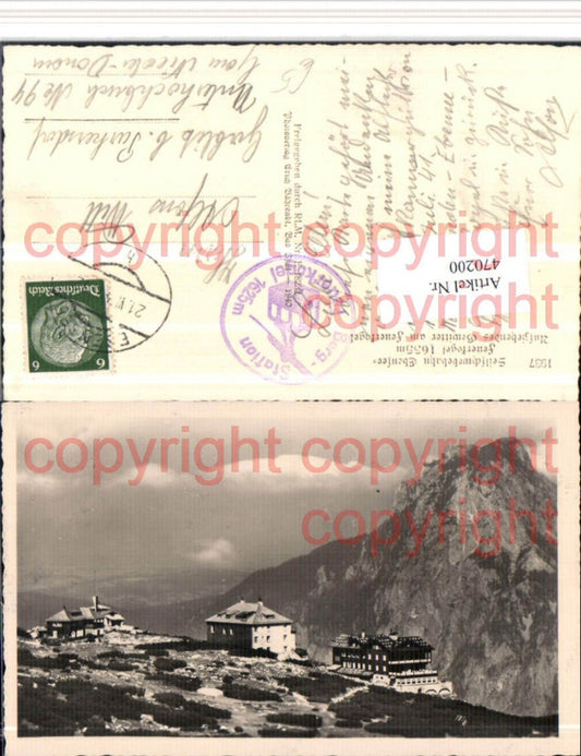 470200,Ebensee Feuerkogel Berghütten Bergkulisse