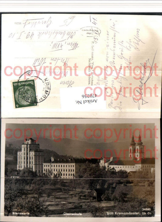 470256,Kremsmünster Stift Oberschule Sternwarte