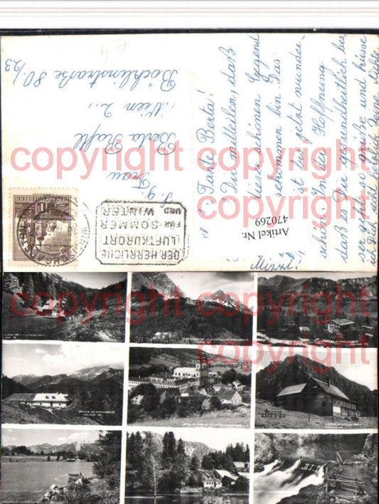 470269,Spital am Pyhrn Totale Linzerhaus Piessling Hofalm Mehrbildkarte