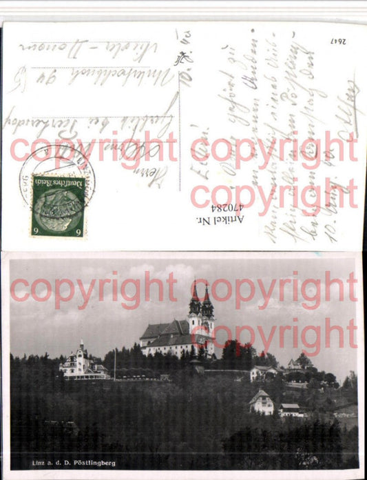 470284,Linz an d. Donau Pöstlingberg Kirche