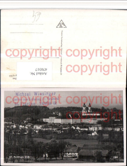 470317,St. Florian Totale m. Stift