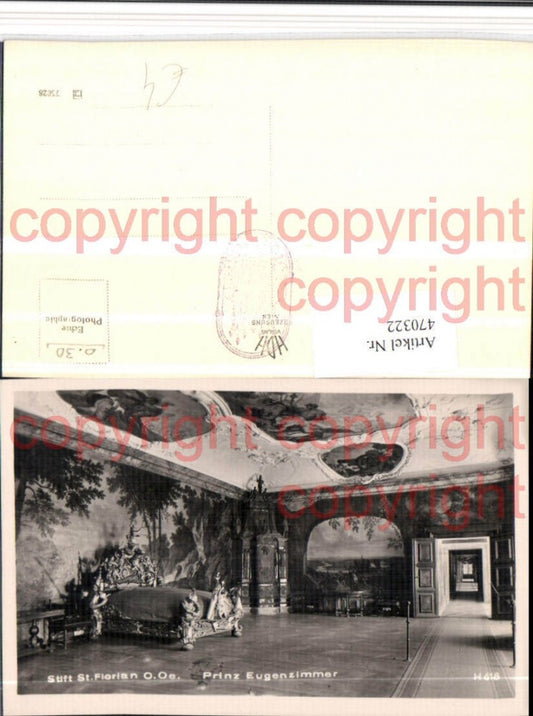 470322,Stift St. Florian Prinz Eugenzimmer Innenansicht
