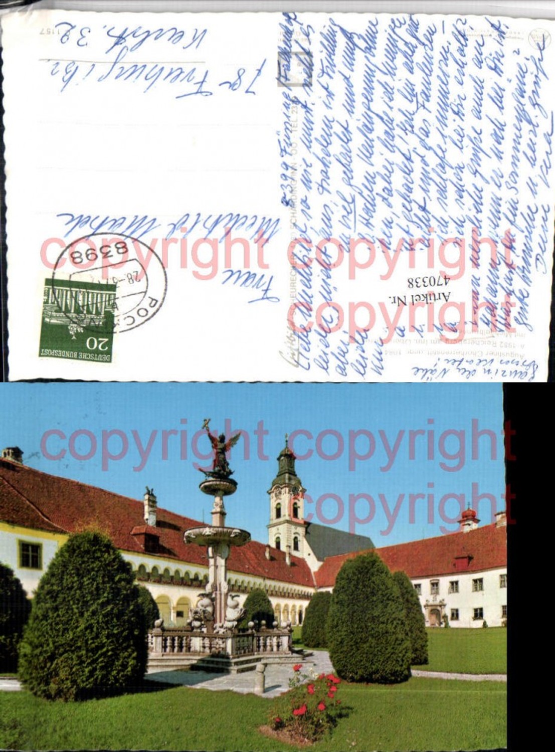 470338,Reichersberg am Inn Augustiner Chorherrenstift Stift Brunnen