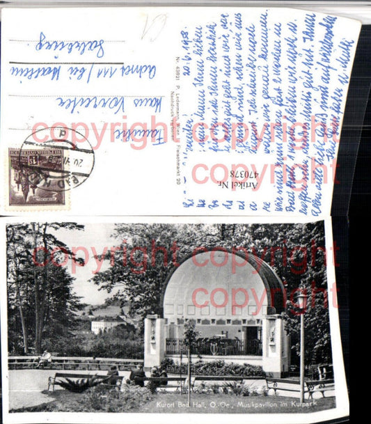 470378,Bad Hall Musikpavillon im Kurpark