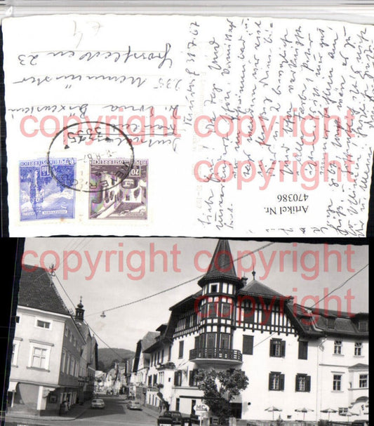 470386,Weyer an d. Enns Straßenansicht Erker