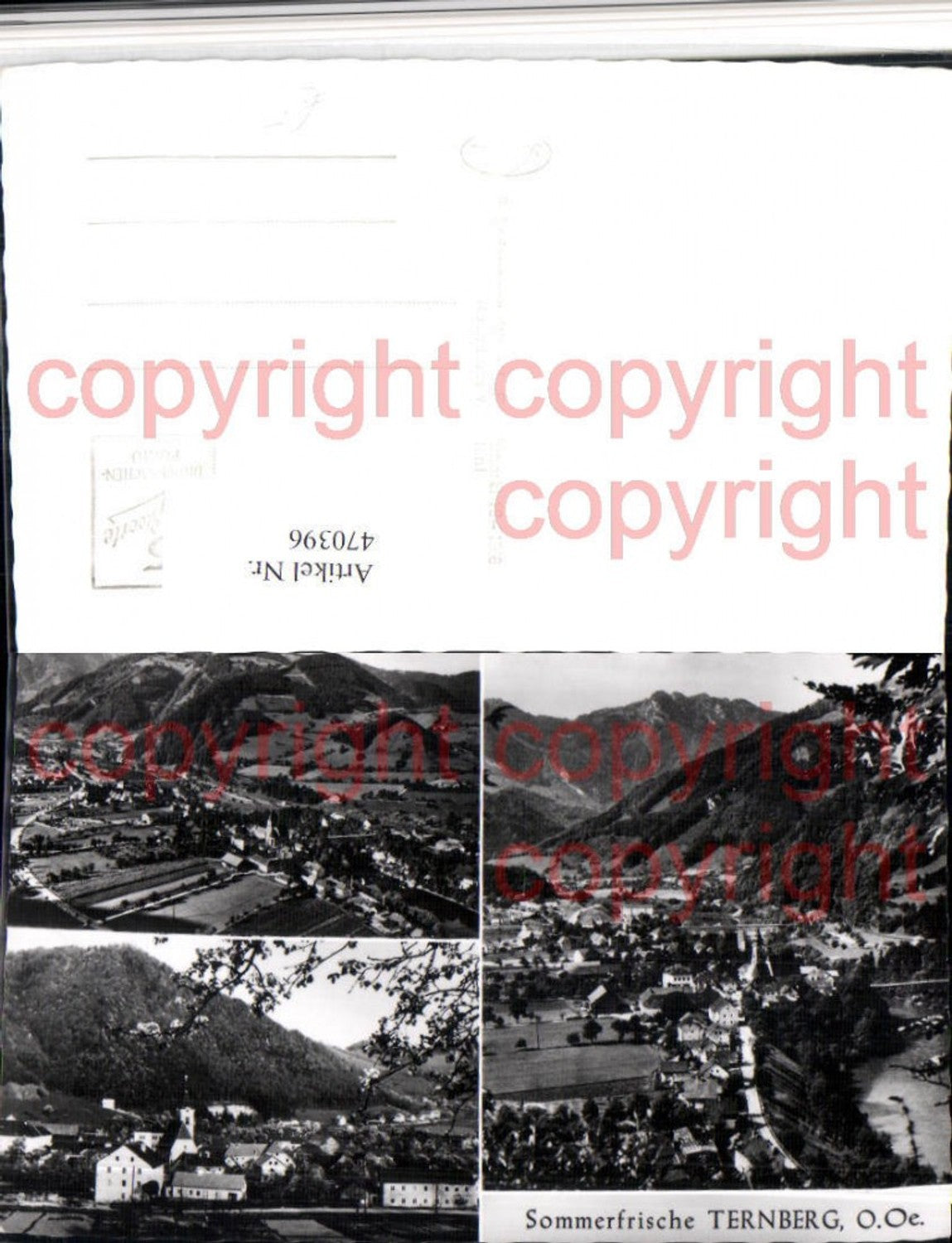 470396,Ternberg Totale Mehrbildkarte