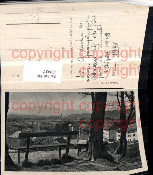 470437,Attnang Teilansicht Ausblick pub F. E. Brandt 1094
