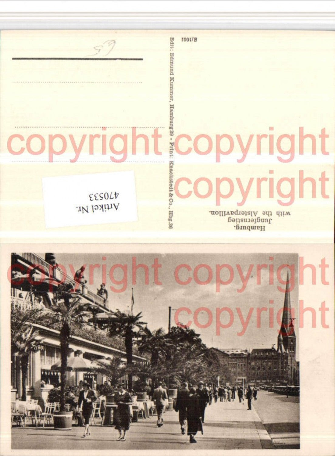 470533,Hamburg Jungfernstieg Alsterpavillon Promenade