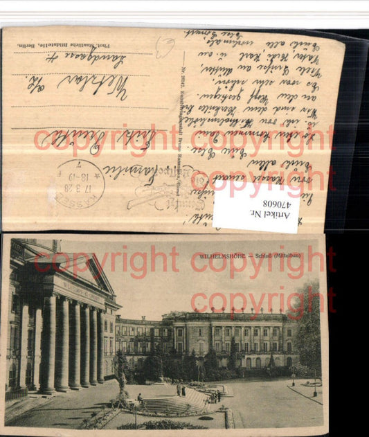 470608,Kassel Wilhelmshöhe Schloss