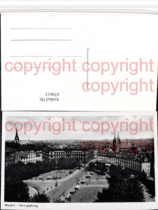 470613,Kassel Königsplatz Teilansicht