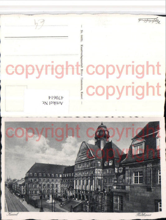 470614,Kassel Rathaus Gebäude