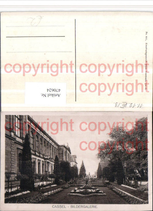 470624,Cassel Kassel Bildergalerie Gebäude