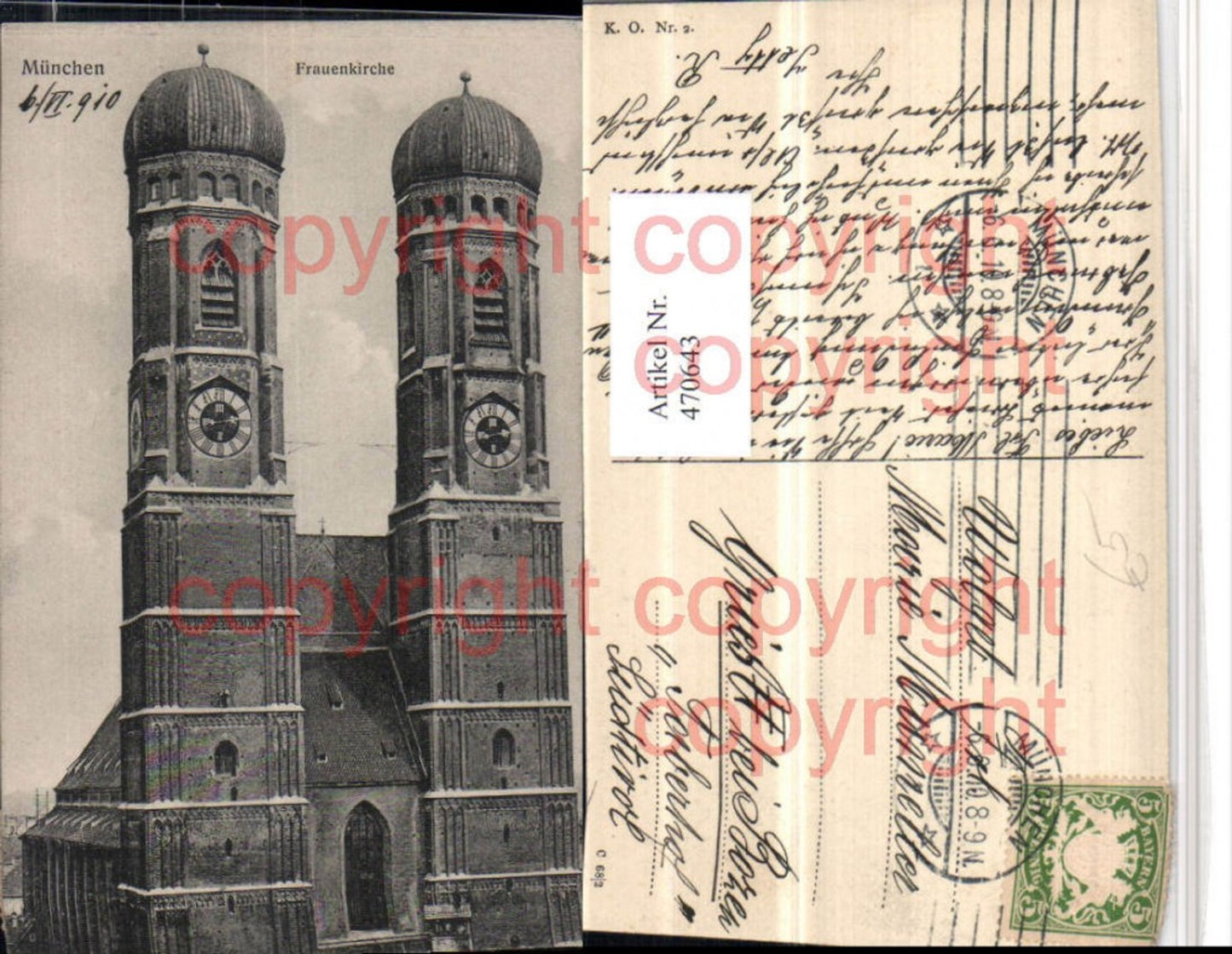 470643,München Frauenkirche Kirche