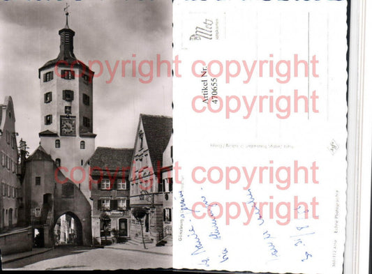 470655,Günzburg an d. Donau Stadttor Tor Turm