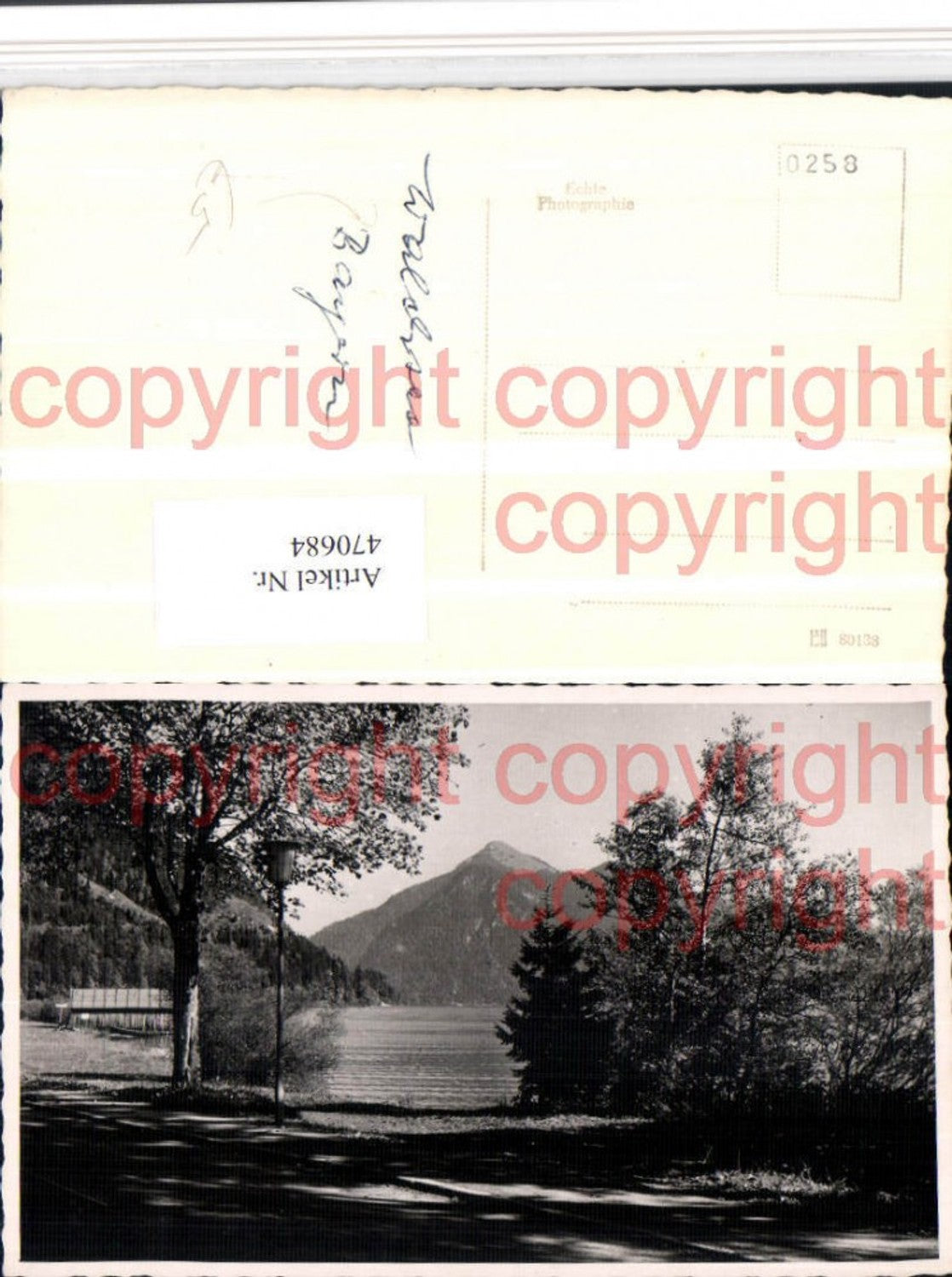 470684,Foto AK Waldsee See b. Lindenberg im Allgäu