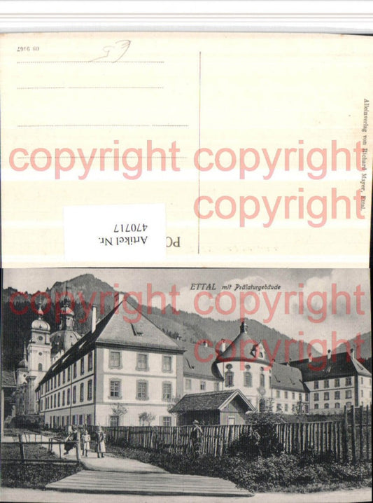 470717,Ettal Abtei Kloster Prälaturgebäude