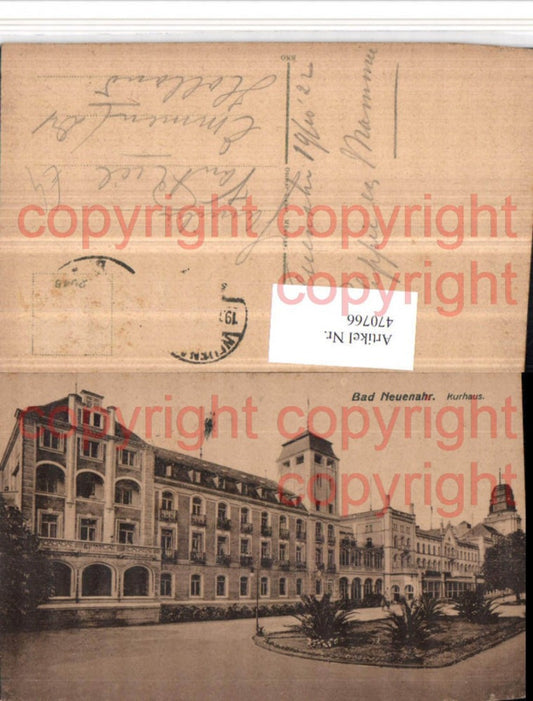 470766,Bad Neuenahr Kurhaus Gebäude