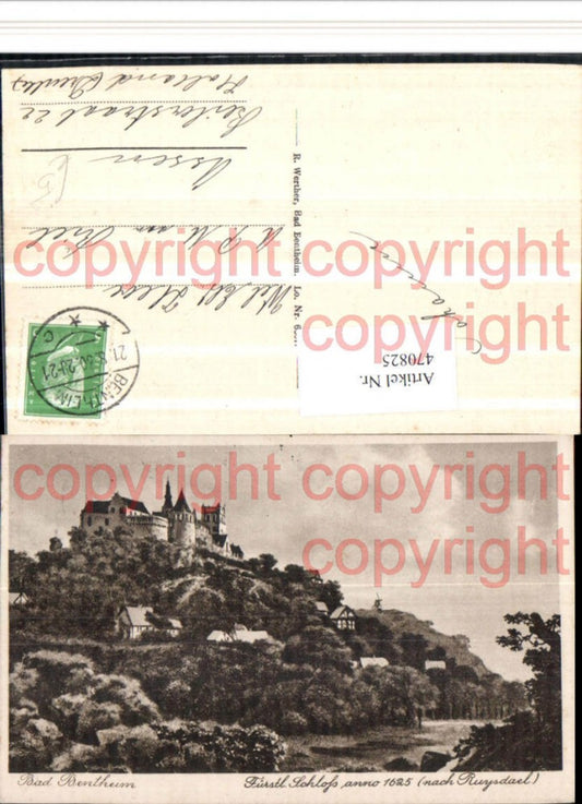470825,Bad Bentheim Fürstliches Schloss 1625