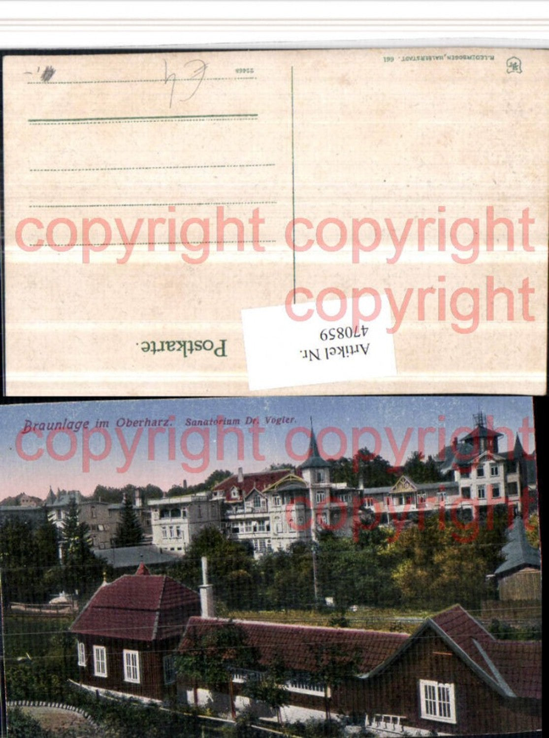 470859,Braunlage im Oberharz Sanatorium Dr. Vogler