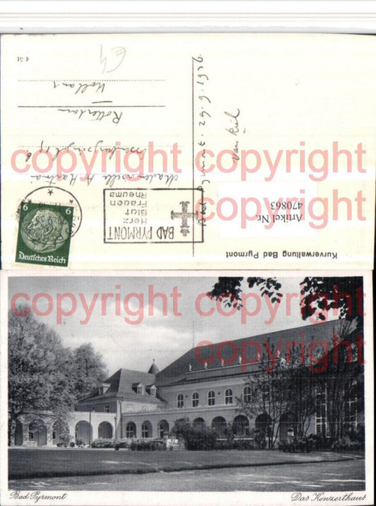 470863,Bad Pyrmont Konzerthaus Gebäude