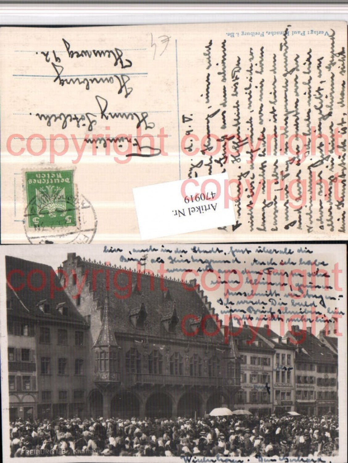 470919,Freiburg im Breisgau Kaufhaus Arkaden Erker