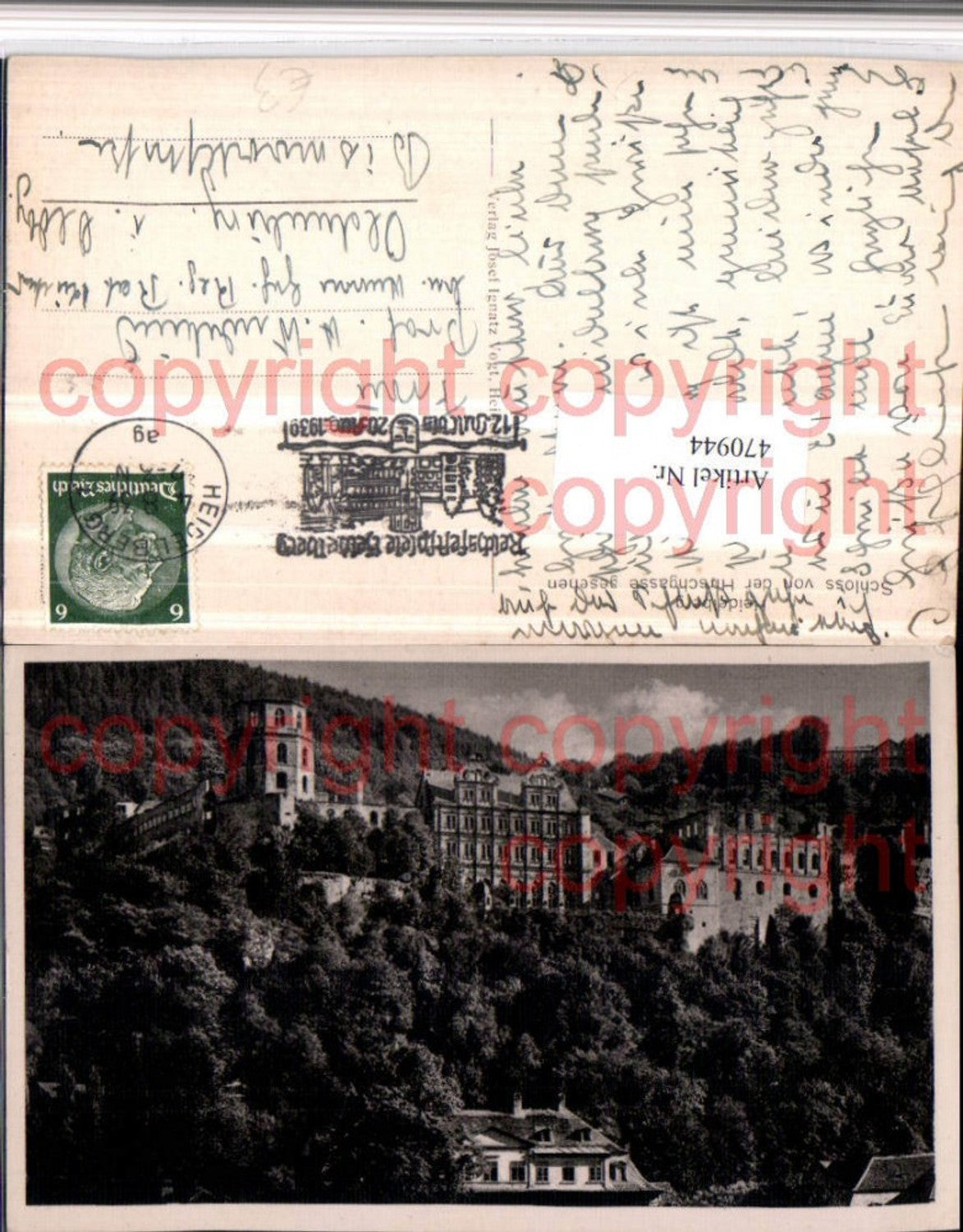 470944, Heidelberg Castle by d. Deer Alley