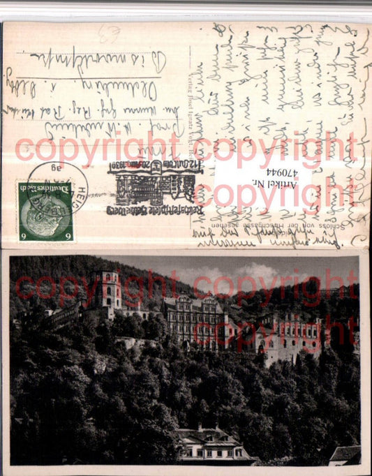 470944, Heidelberg Castle by d. Deer Alley