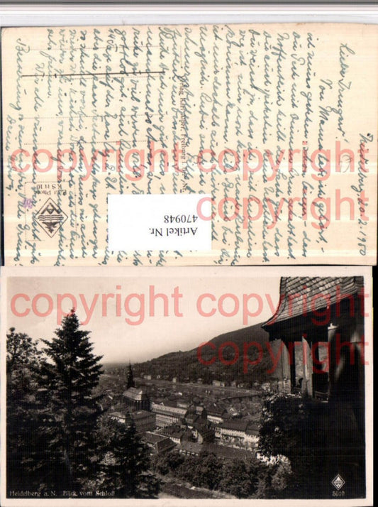 470948, Heidelberg am Neckar, partial view of the castle