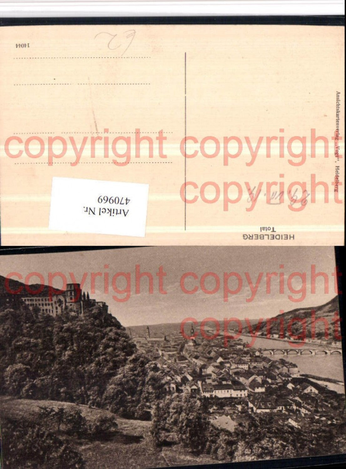 470969,Heidelberg Totale m. Schloss