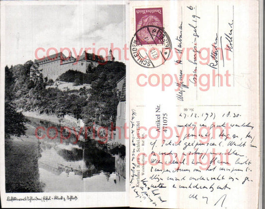 471075,Schleiden in d. Eifel Blick zum Schloss