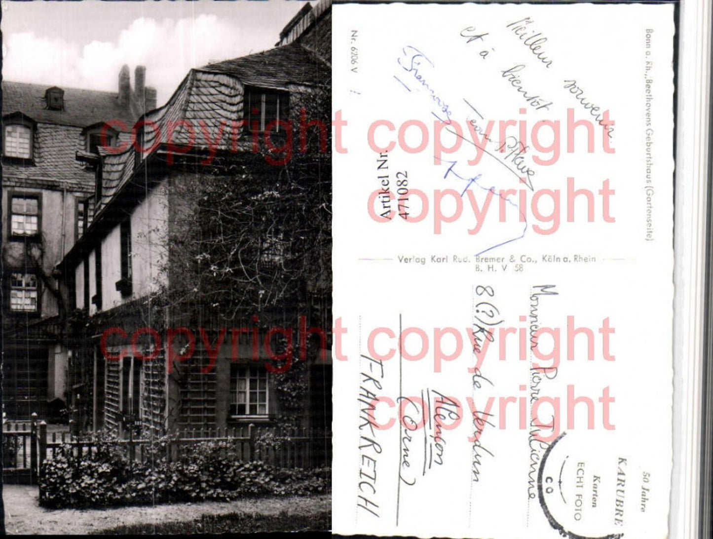 471082,Bonn am Rhein Beethovens Geburtshaus