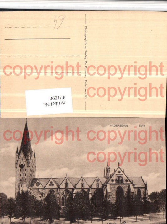 471090,Paderborn Dom Kirche