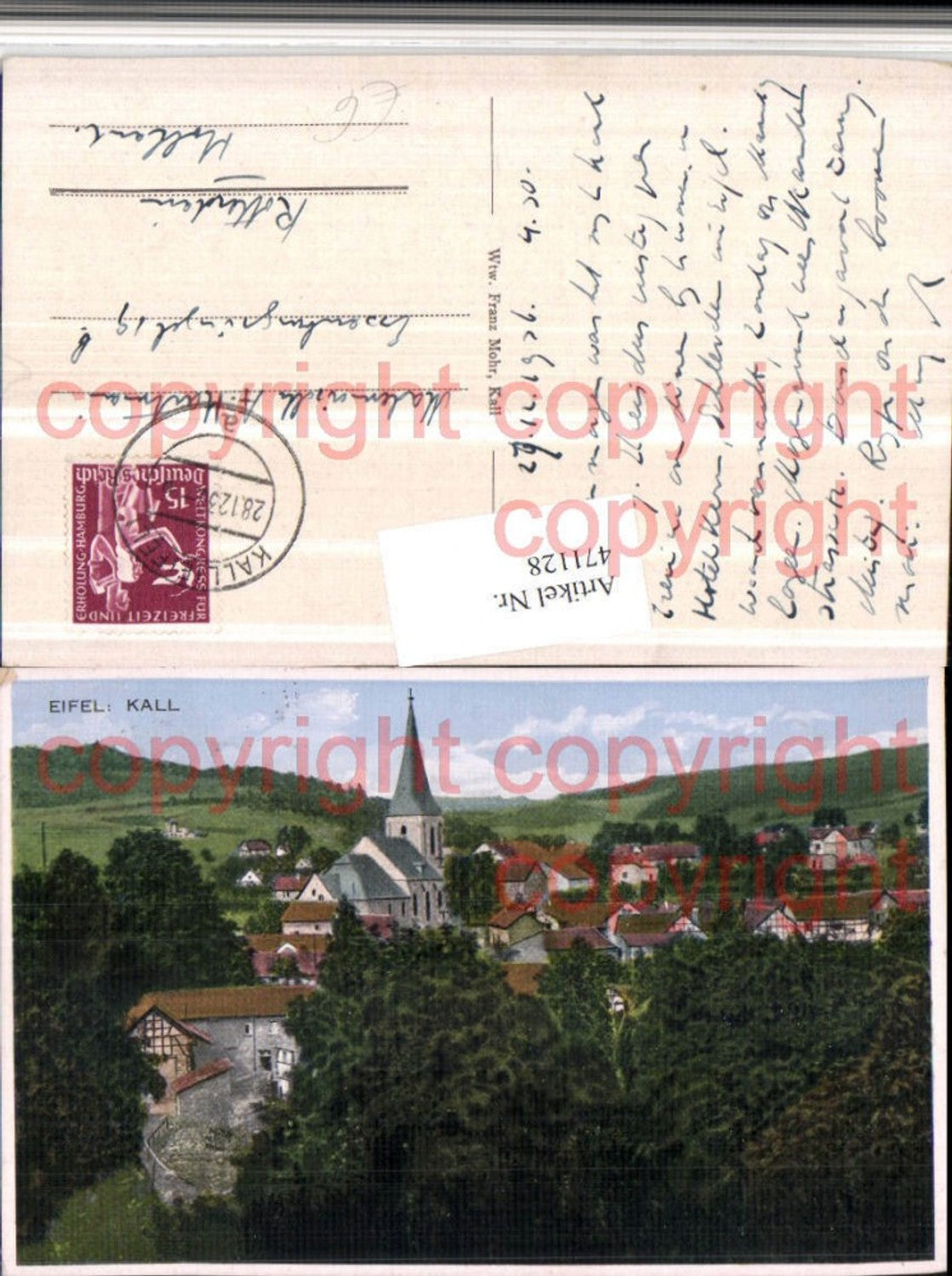 471128,Kall in d. Eifel Totale