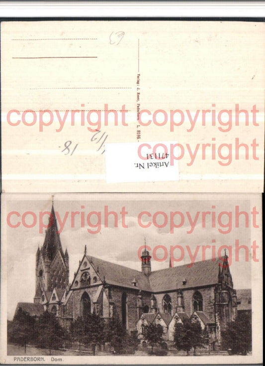 471131,Paderborn Dom Kirche