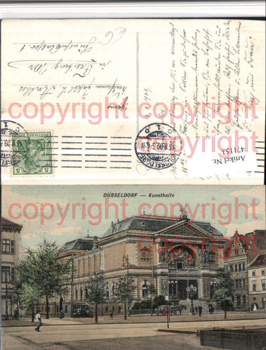 471153,Düsseldorf Kunsthalle Gebäude